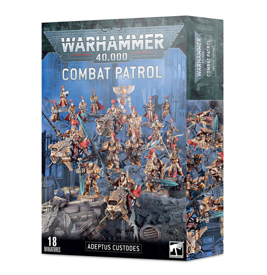 Warhammer 40k // Combat Patrol // Adeptus Custodes