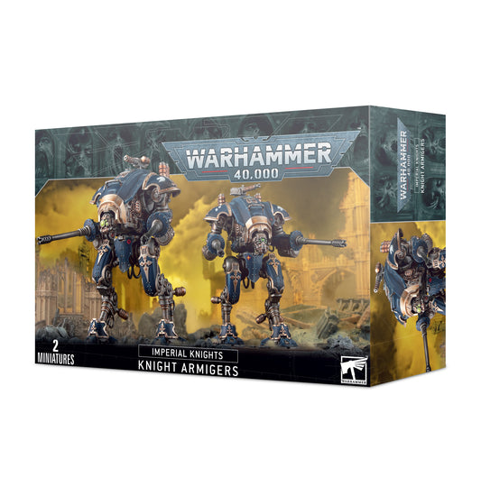 Warhammer 40k // Imperial Knights // Knight Armigers
