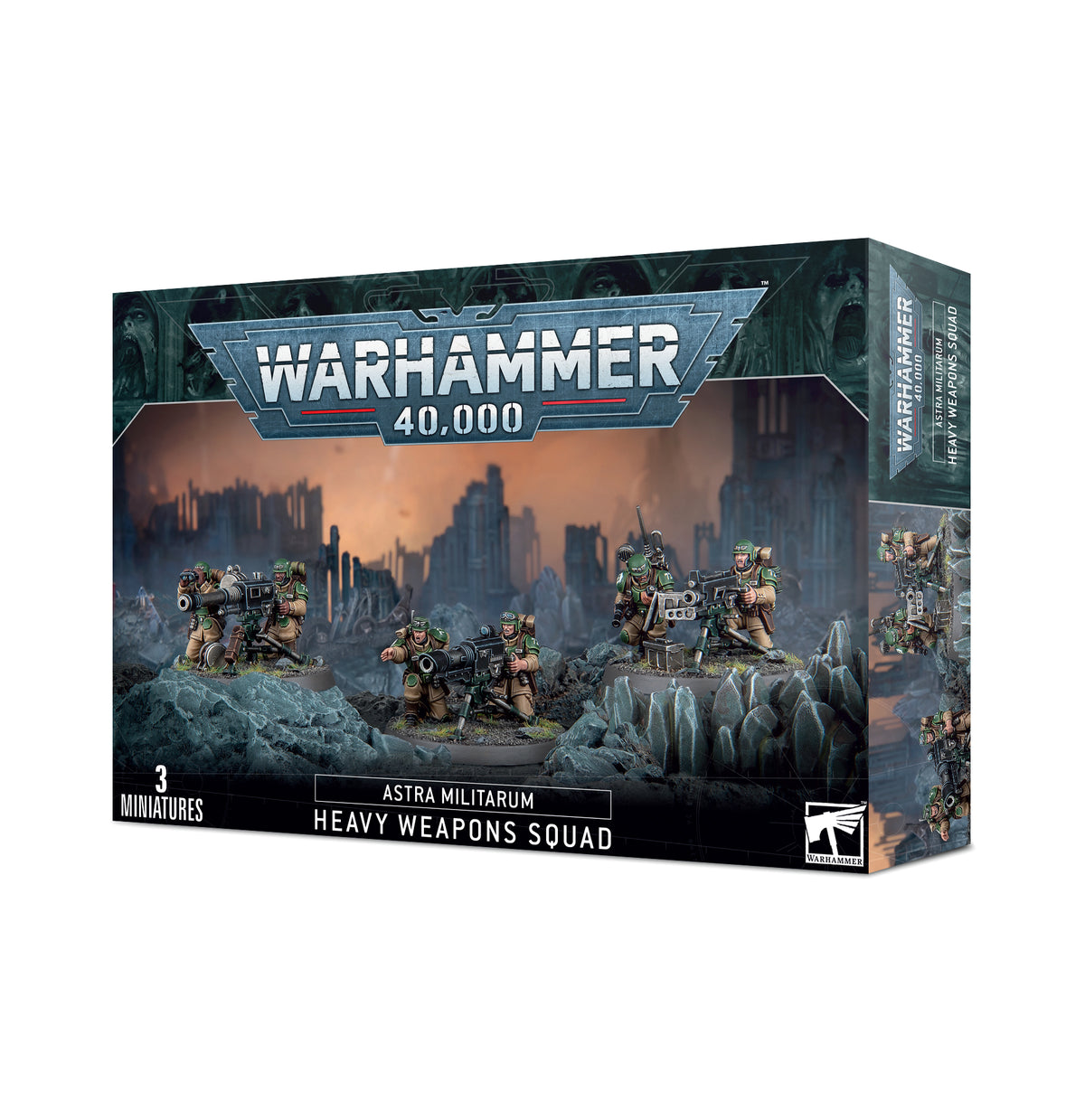 Warhammer 40k // Astra Militarum // Heavy Weapons Squad