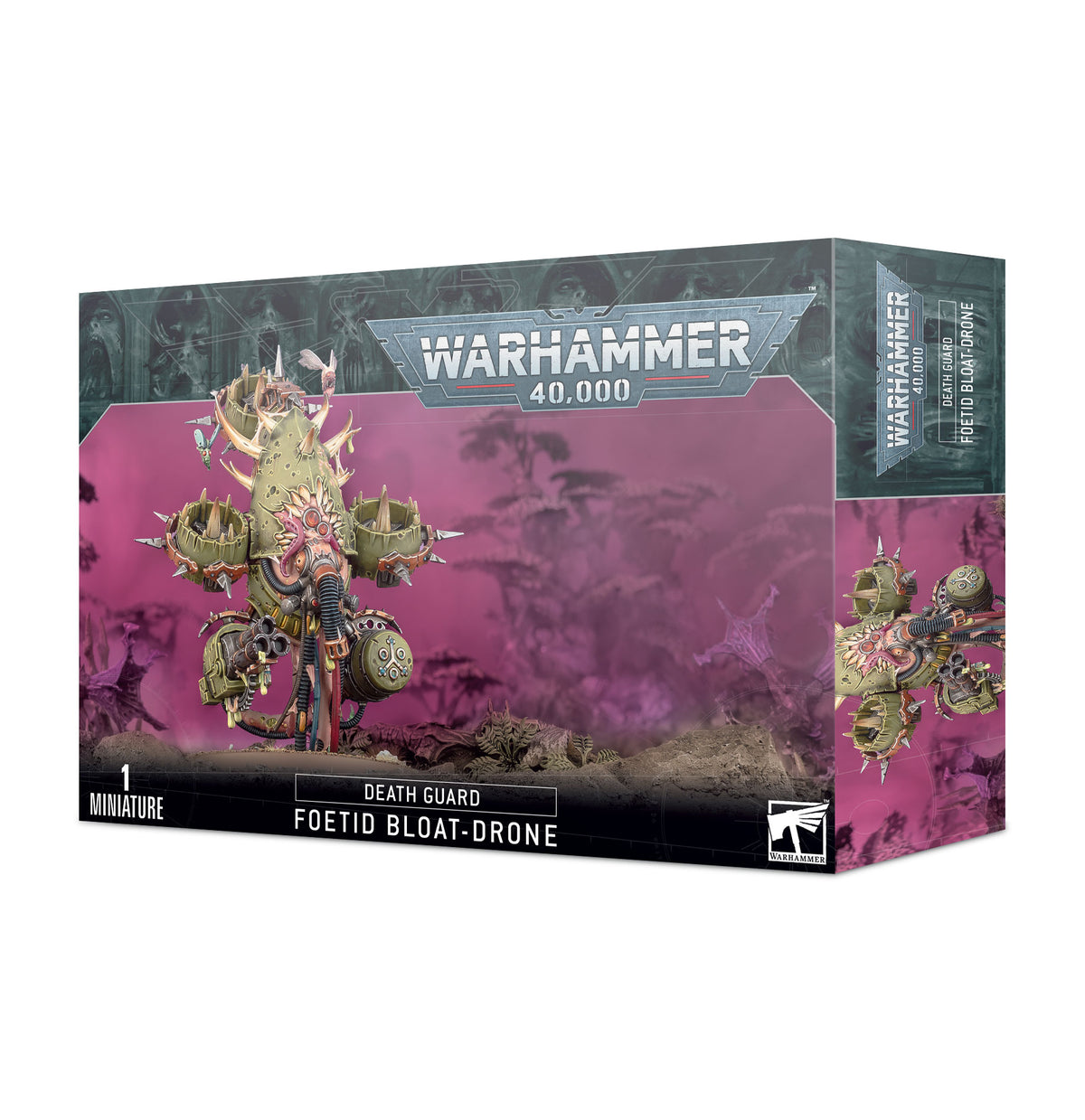 Warhammer 40k // Death Guard // Foetid Bloat-Drone