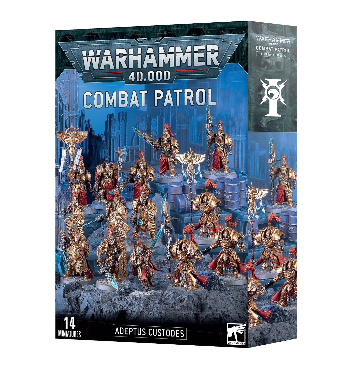Warhammer 40k // Combat Patrol // Adeptus Custodes
