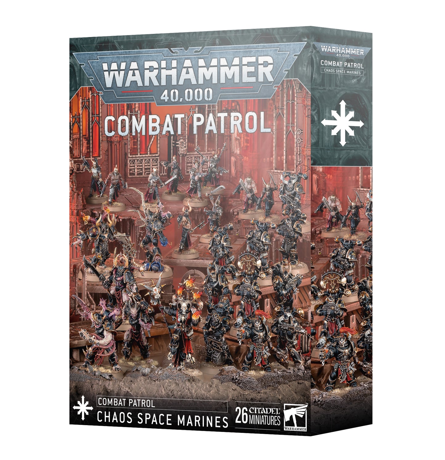 Warhammer 40k // Combat Patrol // Chaos Space Marines