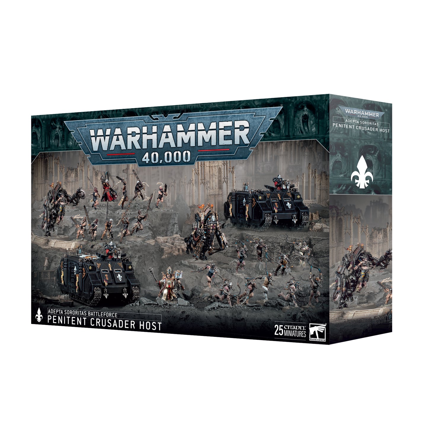 Warhammer 40k // Battleforce // Adepta Sororitas // Penitent Crusader Host