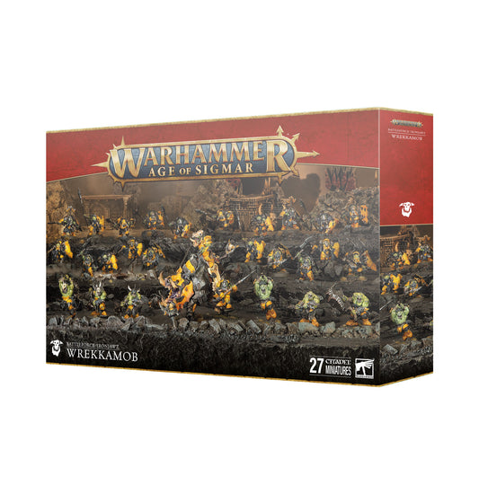 Warhammer AoS // Battleforce // Ironjawz // Wrekkamob