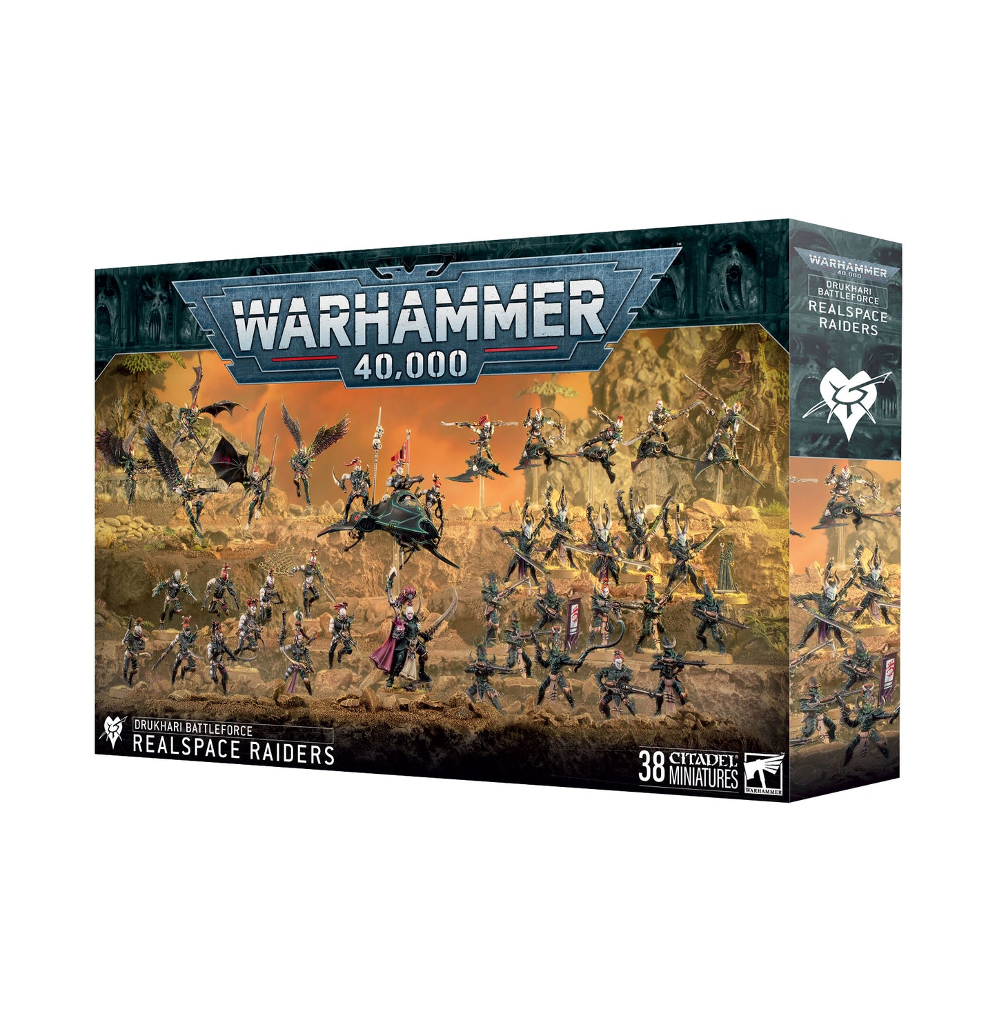 Warhammer 40k // Battleforce // Drukhari // Realspace Raiders