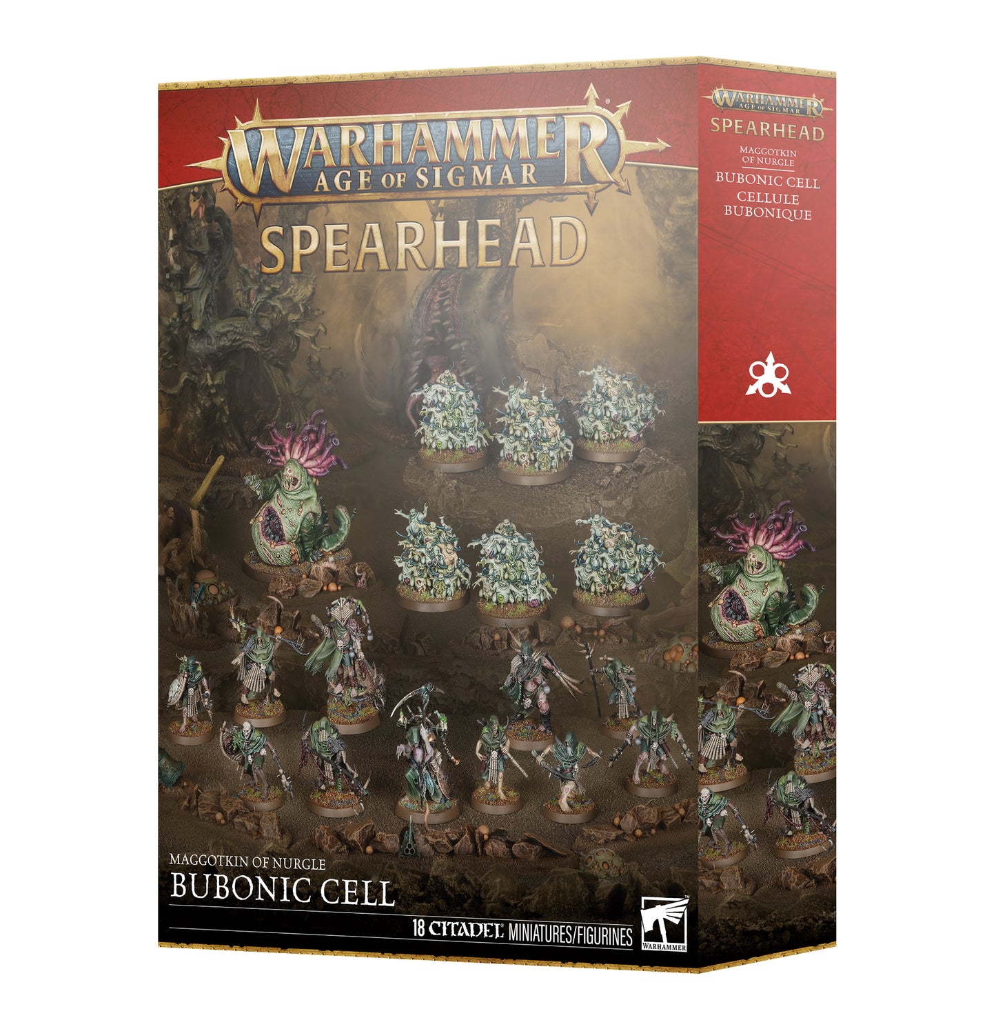 Warhammer AoS // Spearhead // Maggotkin of Nurgle // Bubonic Cell