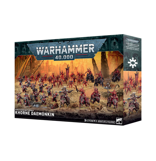 Warhammer 40k // Battleforce // World Eaters // Khorne Daemonkin