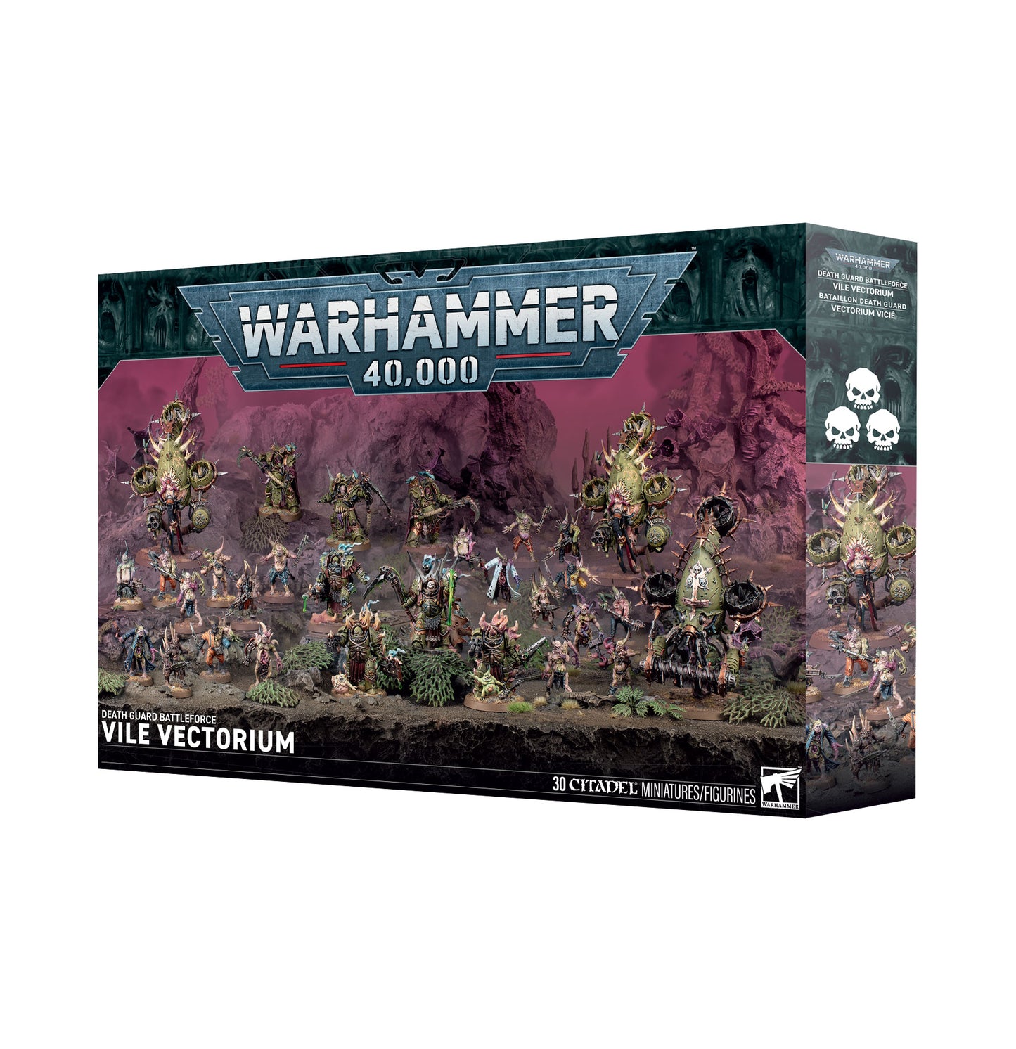 Warhammer 40k // Battleforce // Death Guard // Vile Vectorium