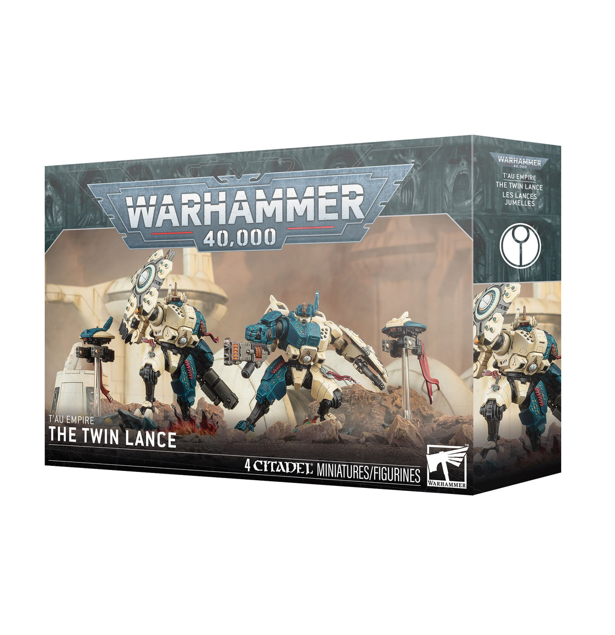 Warhammer 40k // T'au Empire // The Twin Lance