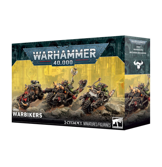 Warhammer 40k // Orks // Warbikers