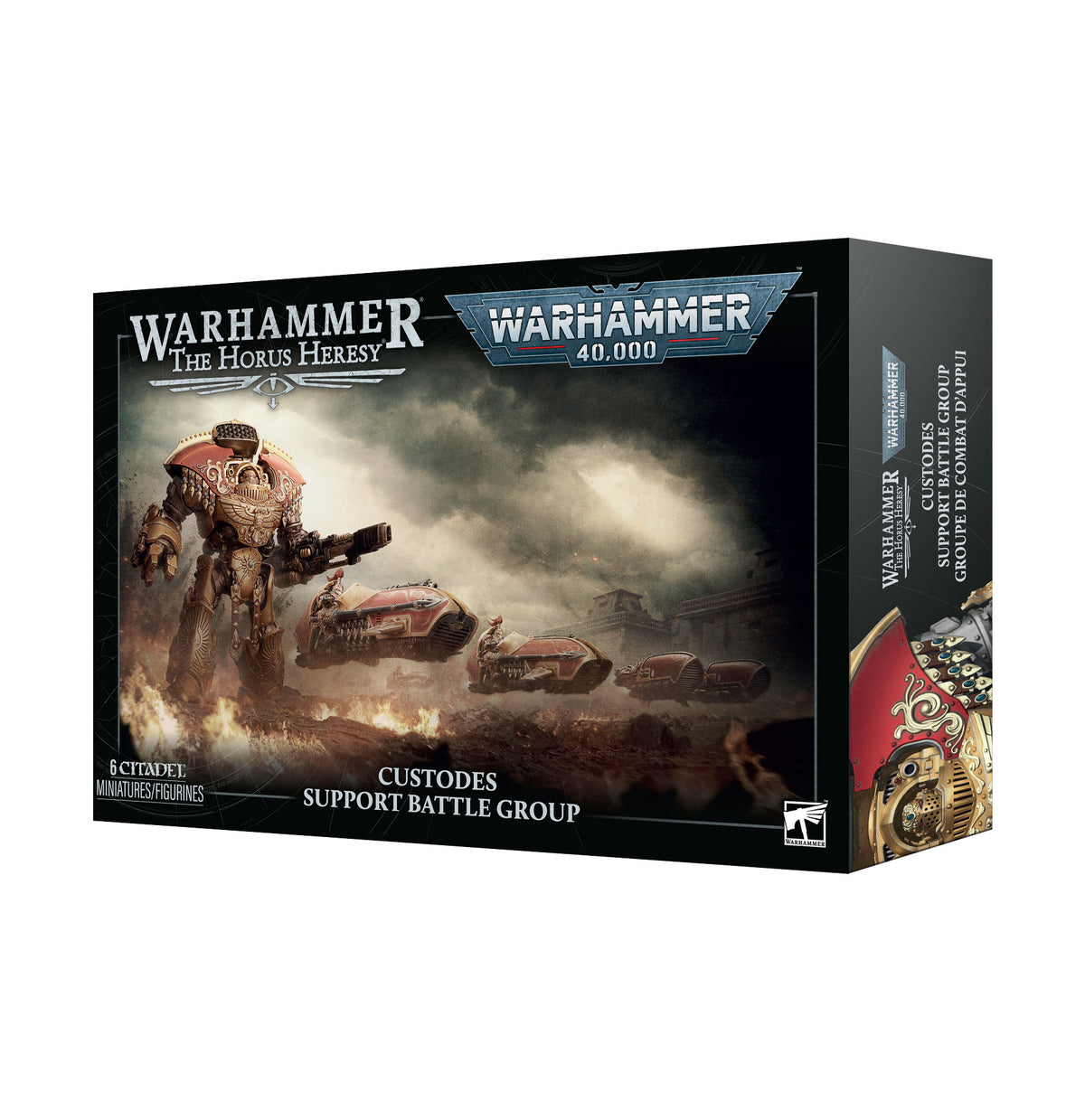 Warhammer 40k // The Horus Heresy // Adeptus Custodes // Custodes Support Battle Group