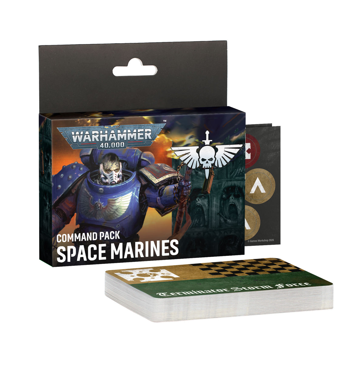 Warhammer 40k // Space Marines // Command Pack Space Marines (Englisch)