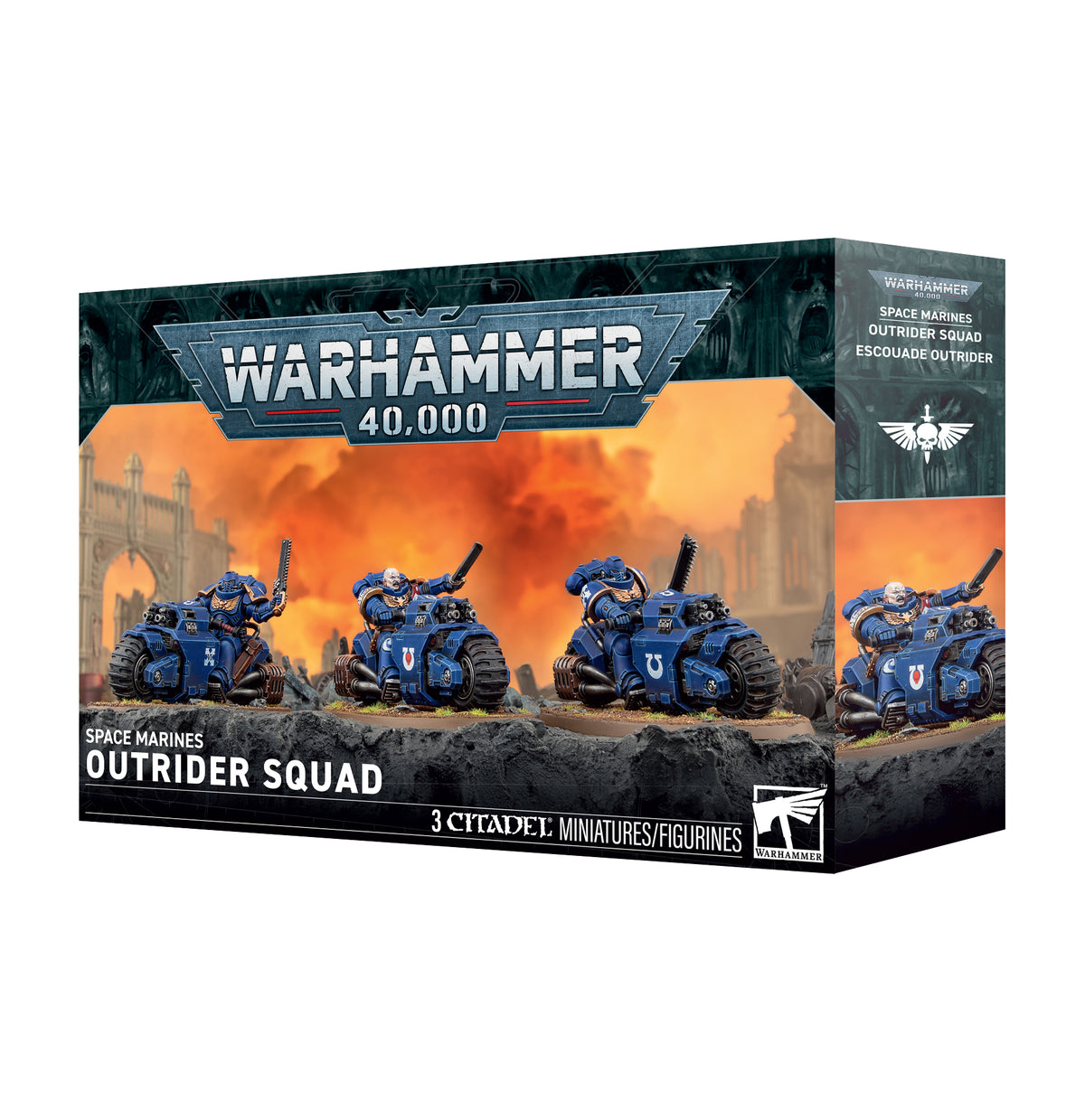 Warhammer 40k // Space Marines // Outrider Squad
