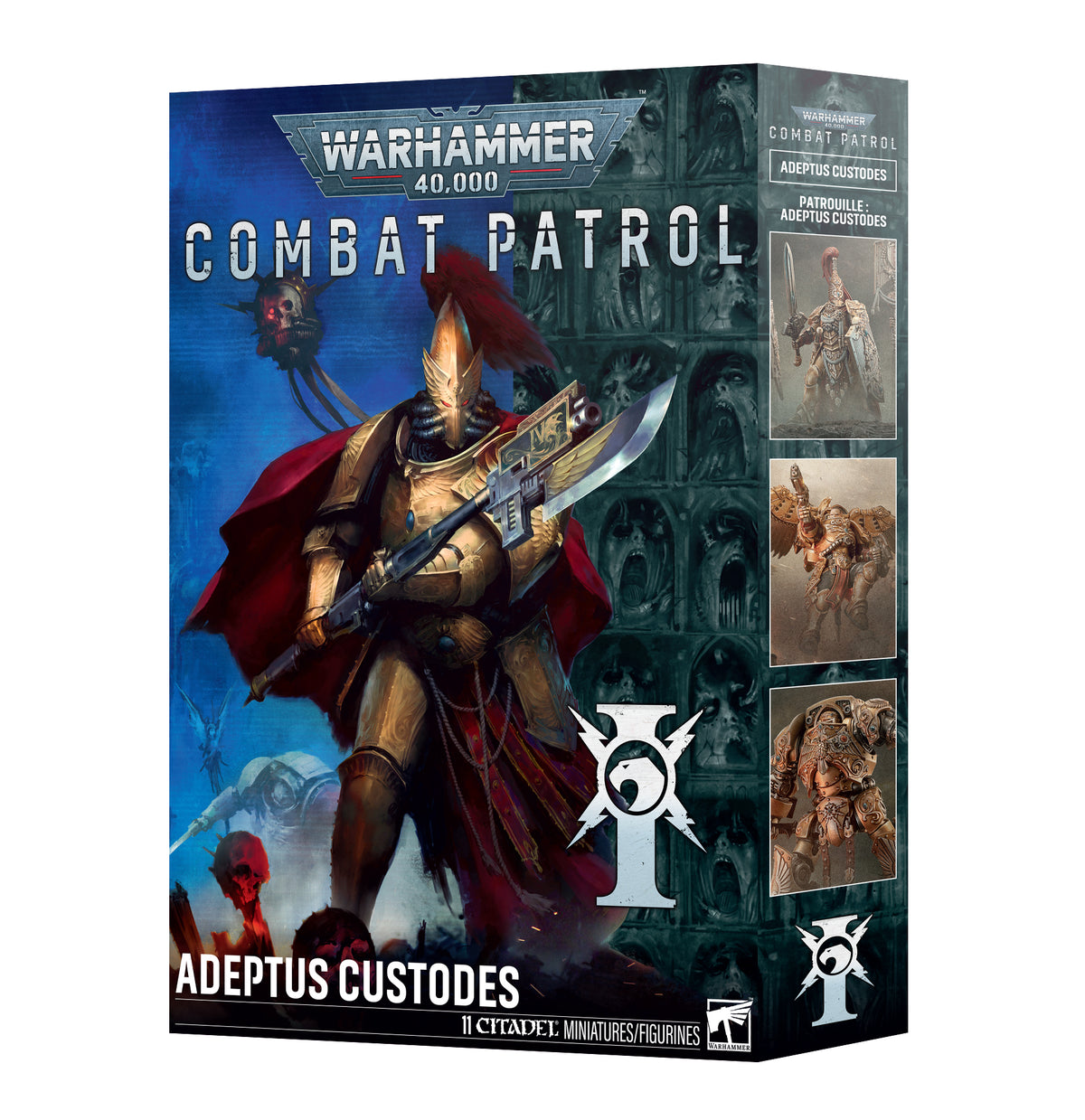 Warhammer 40k // Combat Patrol // Adeptus Custodes