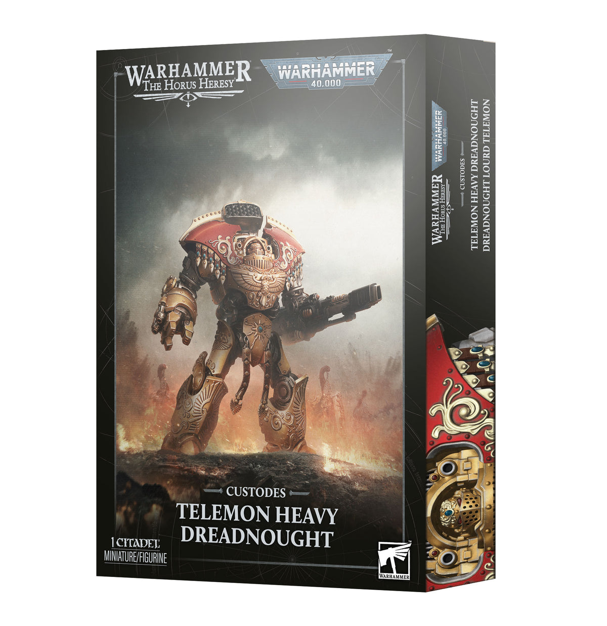Warhammer 40k // The Horus Heresy // Adeptus Custodes // Telemon Heavy Dreadnought