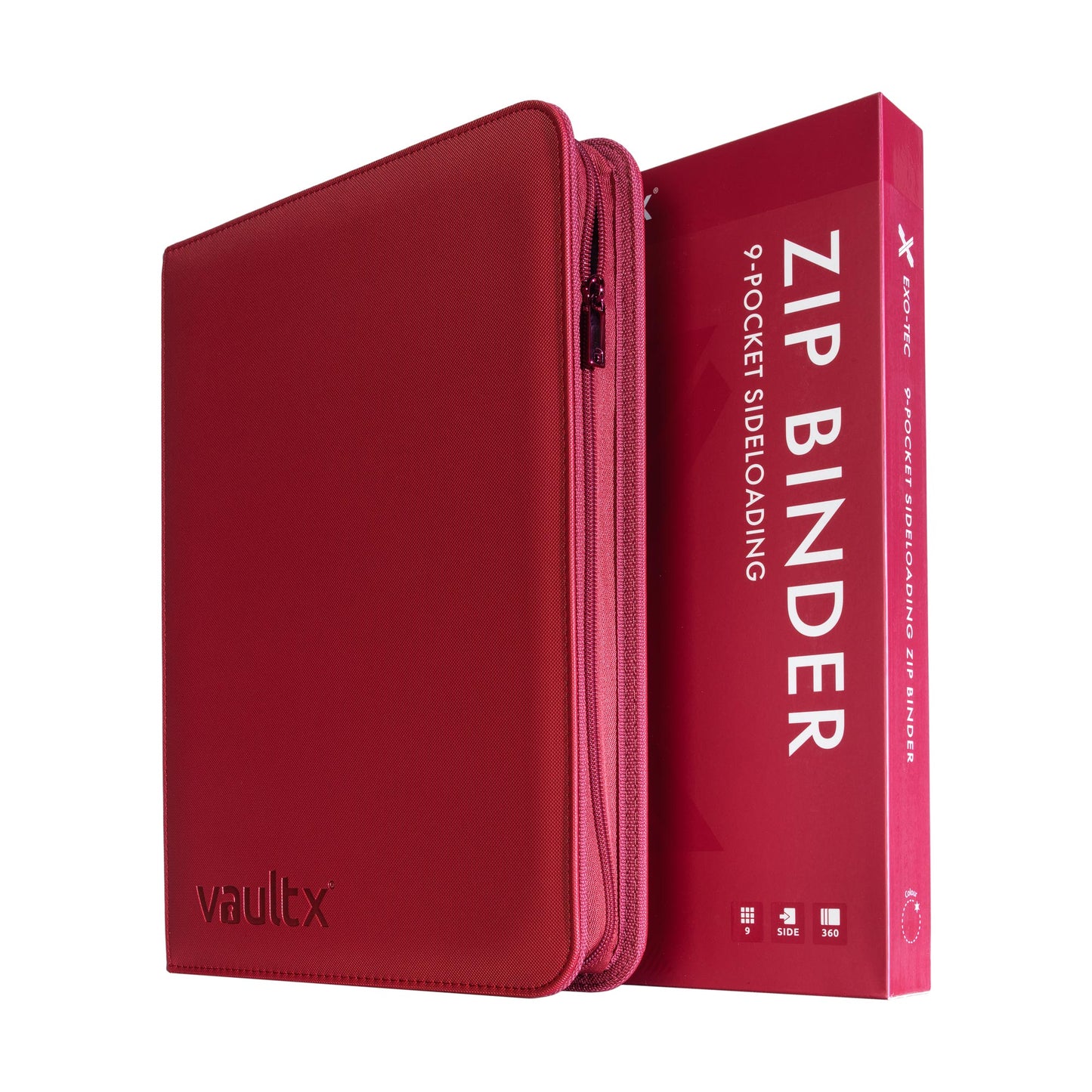 Vault X // 9-Pocket Exo-Tec® Zip Binder