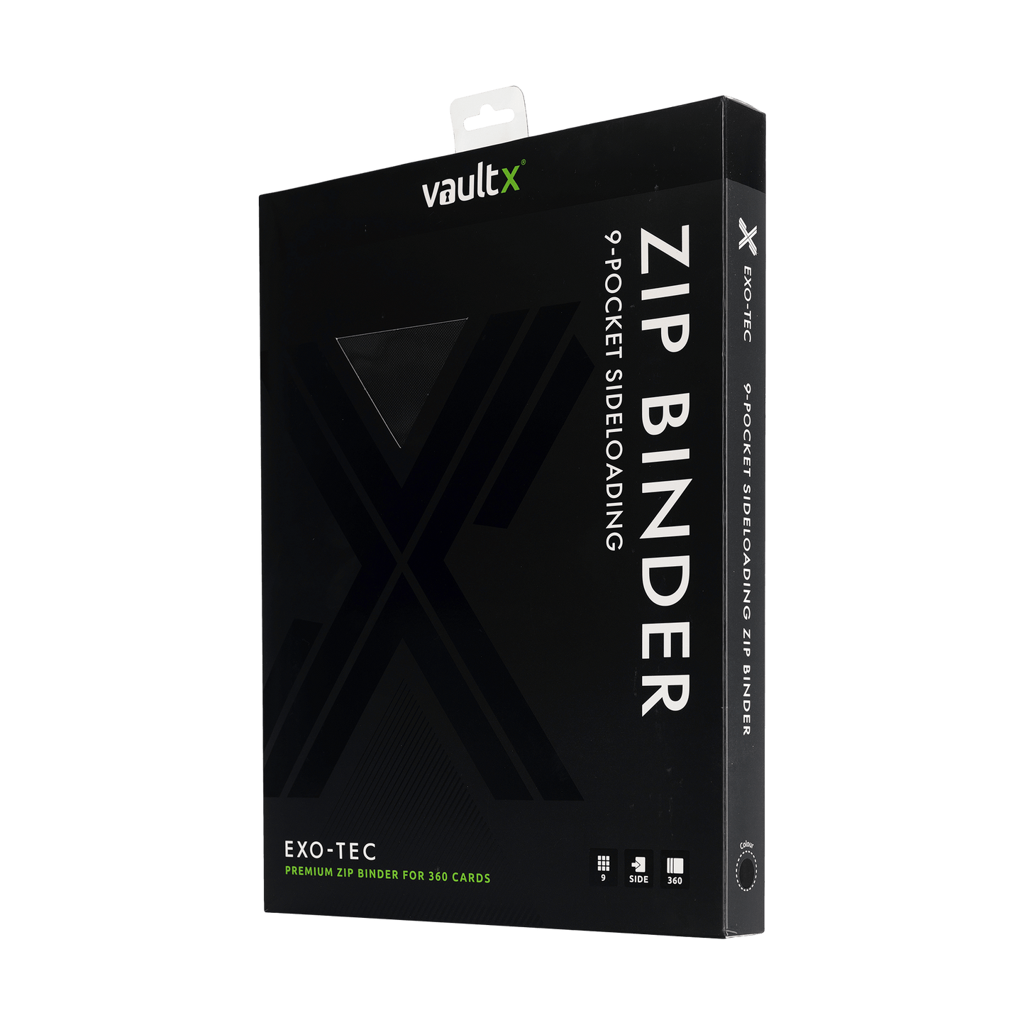 Vault X // 9-Pocket Exo-Tec® Zip Binder
