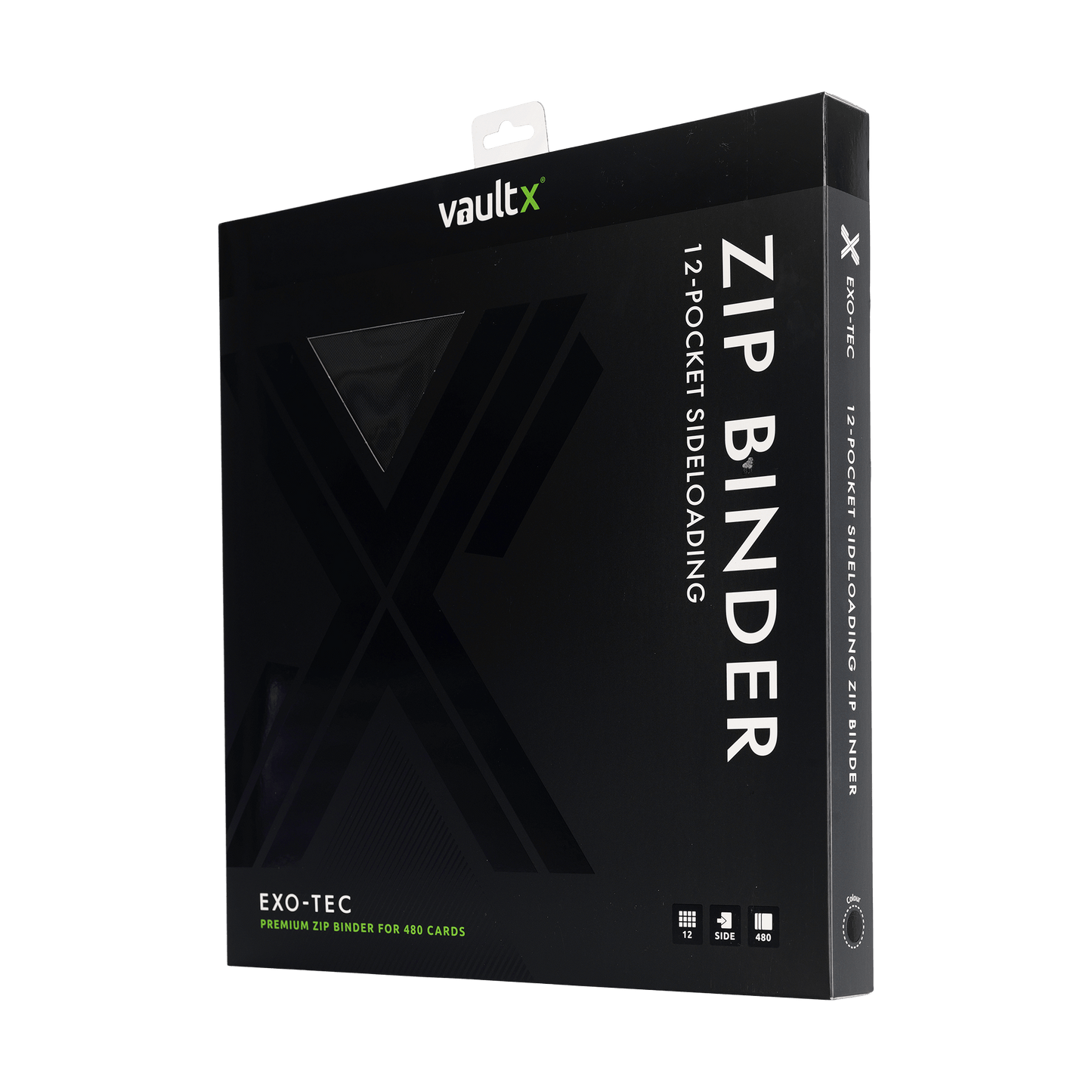 Vault X // 12-Pocket Exo-Tec® Zip Binder